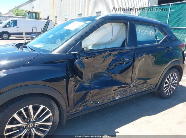 3N1CP5CV0ML546404 2021 NISSAN KICKS Black Դիմացի տեսք