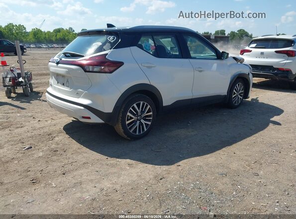 3N1CP5CV0ML565051 2021 NISSAN KICKS Белый Задняя правая четверть