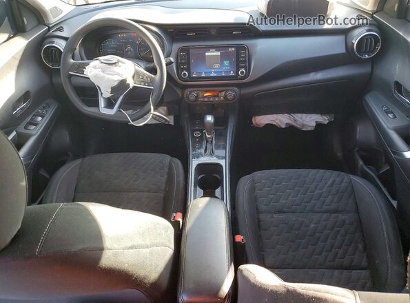3N1CP5CV0NL512898 2022 NISSAN KICKS Бордовый Вид панели приборов