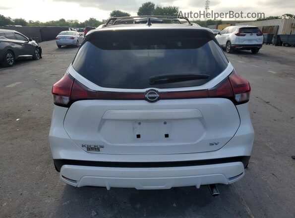 3N1CP5CV0PL497161 2023 NISSAN KICKS White Widok z tyłu