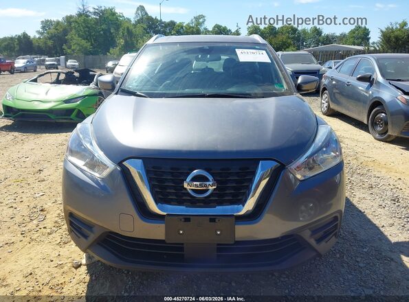 3N1CP5CV1LL478760 2020 NISSAN KICKS Gray Вид щитка приладів