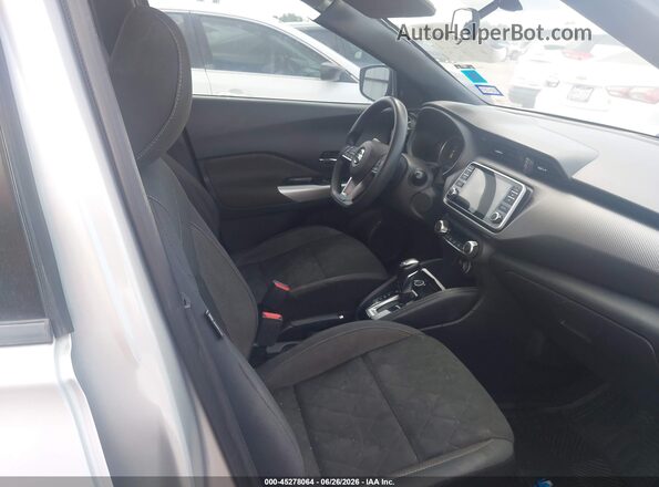 3N1CP5CV1LL497471 2020 NISSAN KICKS Silver Widok wnętrza z przodu