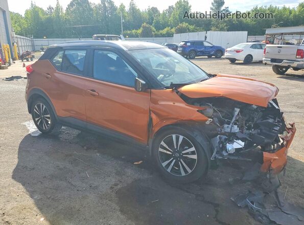 3N1CP5CV1LL499740 2020 NISSAN KICKS Orange Front right