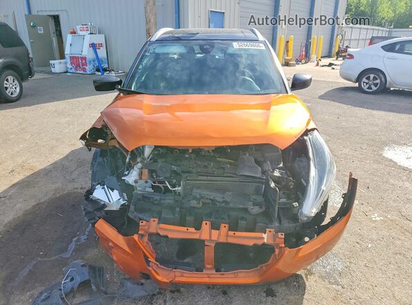 3N1CP5CV1LL499740 2020 NISSAN KICKS Orange Front view