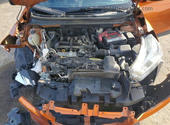 3N1CP5CV1LL499740 2020 NISSAN KICKS Orange Engine compartment view