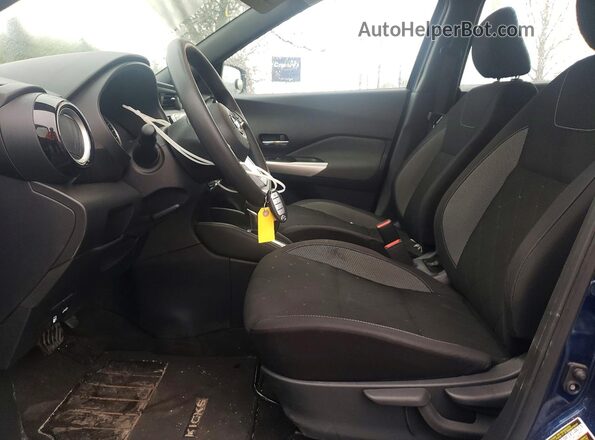 3N1CP5CV1LL554283 2020 NISSAN KICKS Blue Սալոնի դիմացի տեսք