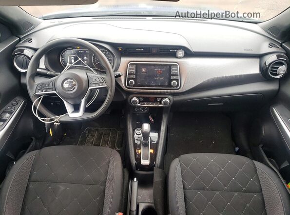 3N1CP5CV1LL554283 2020 NISSAN KICKS Blue Առջևի վահանակի տեսք
