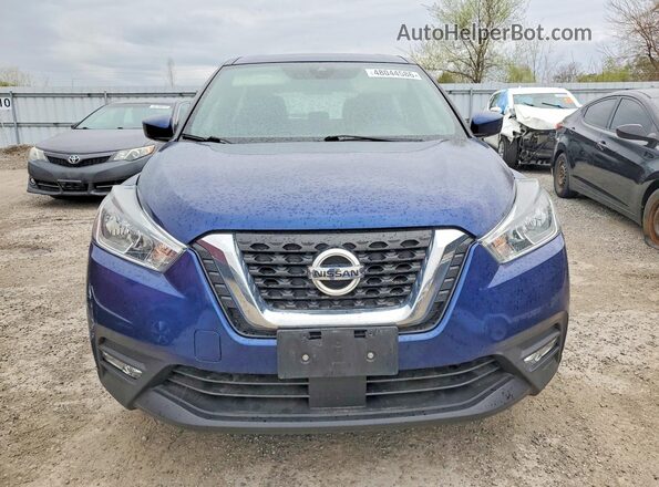 3N1CP5CV1LL554283 2020 NISSAN KICKS Blue Դիմացի տեսք