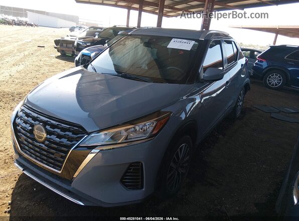 3N1CP5CV1ML496662 2021 NISSAN KICKS Gray Przód lewy