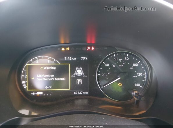 3N1CP5CV1ML496662 2021 NISSAN KICKS Gray Widok tylnych siedzeń