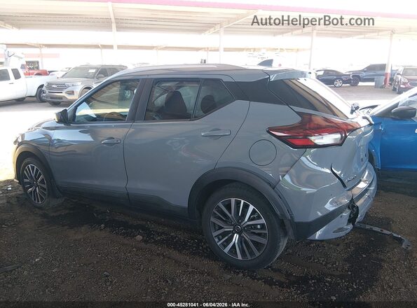 3N1CP5CV1ML496662 2021 NISSAN KICKS Gray Widok wnętrza 360 stopni