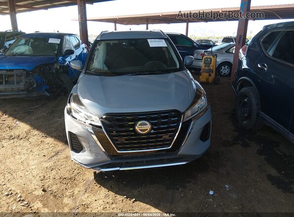 3N1CP5CV1ML496662 2021 NISSAN KICKS Gray Widok zestawu wskaźników