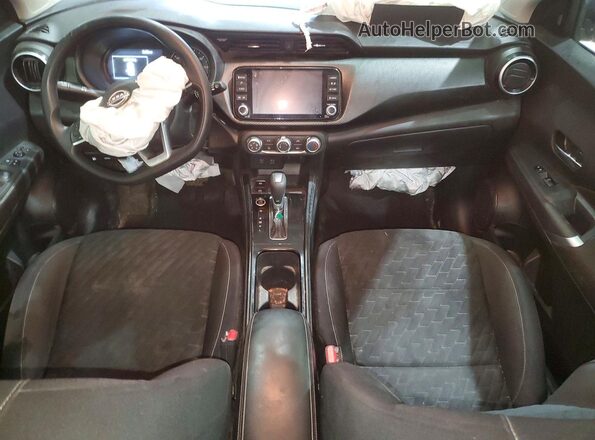 3N1CP5CV1PL480983 2023 NISSAN KICKS Orange Dashboard view