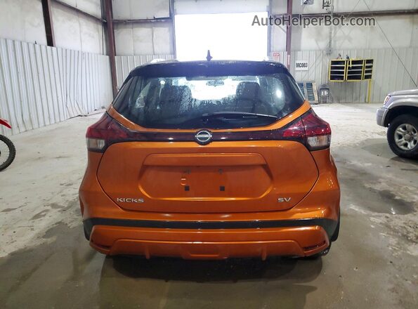 3N1CP5CV1PL480983 2023 NISSAN KICKS Orange Rear view