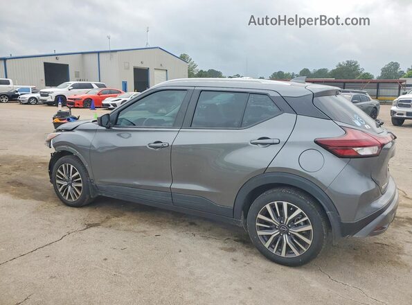 3N1CP5CV1PL507244 2023 NISSAN KICKS Gray Trasero izquierdo