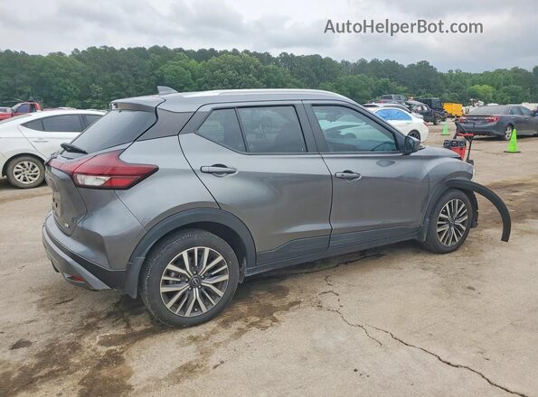 3N1CP5CV1PL507244 2023 NISSAN KICKS Gray Trasero derecho