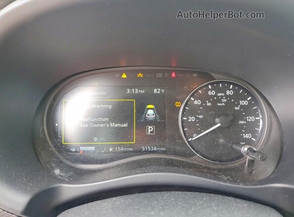 3N1CP5CV1PL507244 2023 NISSAN KICKS Gray Vista del cuadro de instrumentos