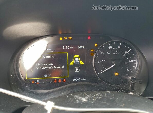 3N1CP5CV1PL535772 2023 NISSAN KICKS Silver Vista del cuadro de instrumentos