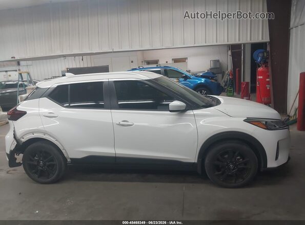 3N1CP5CV1PL536839 2023 NISSAN KICKS White უკანა სალონის ხედი