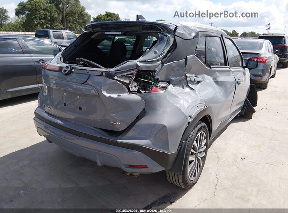 3N1CP5CV1PL554225 2023 NISSAN KICKS Серый Задняя правая четверть