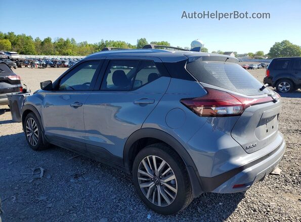 3N1CP5CV1PL570487 2023 NISSAN KICKS Gray Trasero izquierdo
