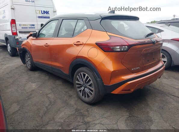 3N1CP5CV1RL517095 2024 NISSAN KICKS Оранжевый Задняя левая четверть