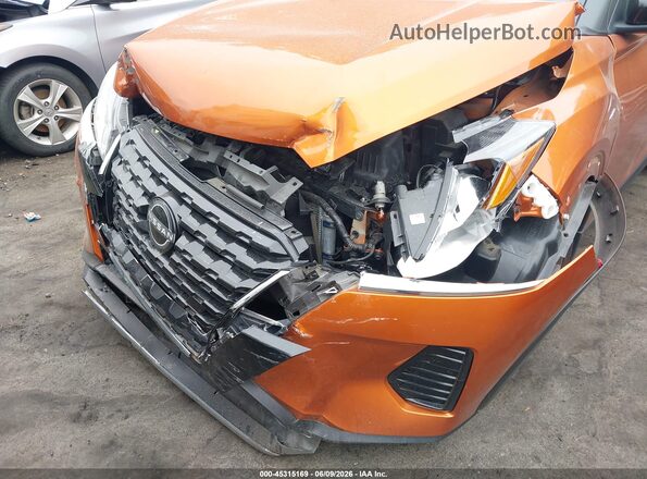 3N1CP5CV1RL517095 2024 NISSAN KICKS Оранжевый Вид спереди