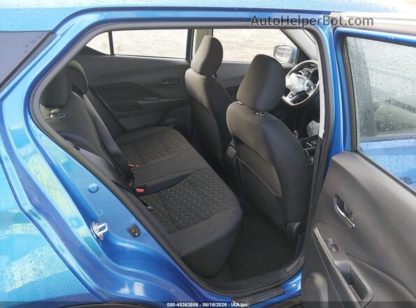 3N1CP5CV1RL572176 2024 NISSAN KICKS Blue VIN კოდის სტიკერის ხედი
