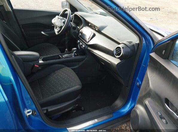 3N1CP5CV1RL572176 2024 NISSAN KICKS Blue წინა სალონის ხედი