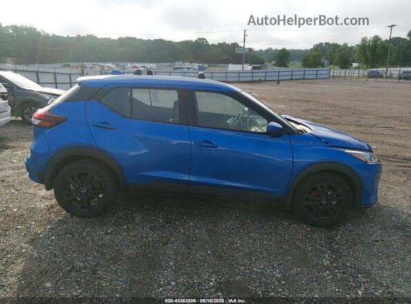 3N1CP5CV1RL572176 2024 NISSAN KICKS Blue უკანა სალონის ხედი