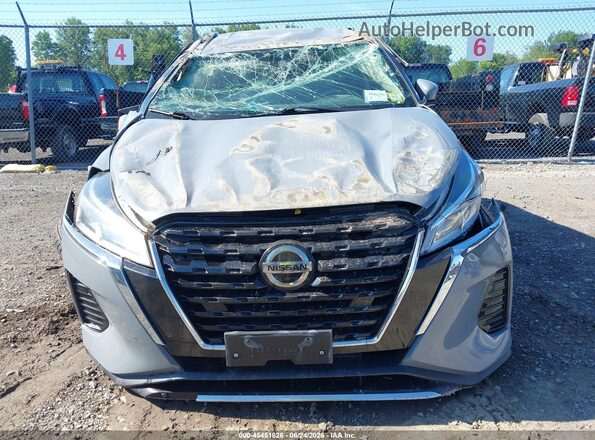 3N1CP5CV2ML474248 2021 NISSAN KICKS Серый Вид спереди