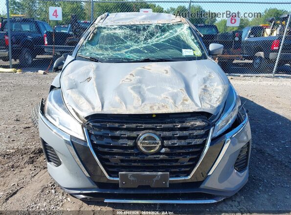 3N1CP5CV2ML474248 2021 NISSAN KICKS Серый Вид задней части салона