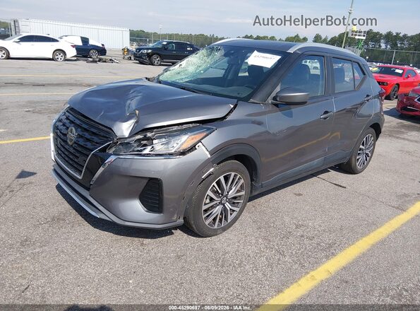 3N1CP5CV2ML525893 2021 NISSAN KICKS Gray 