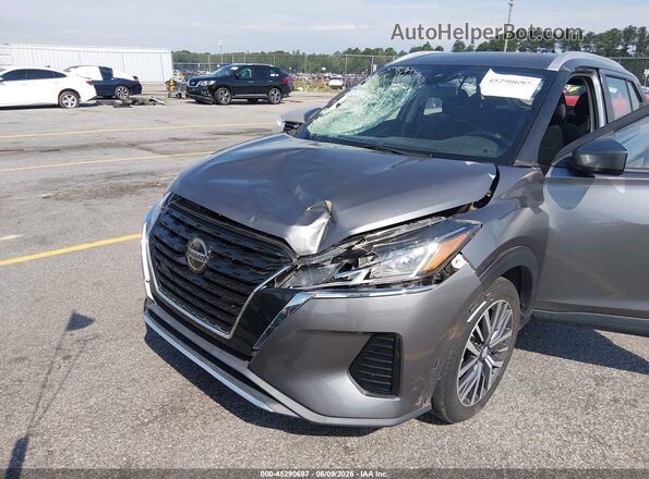 3N1CP5CV2ML525893 2021 NISSAN KICKS Gray 