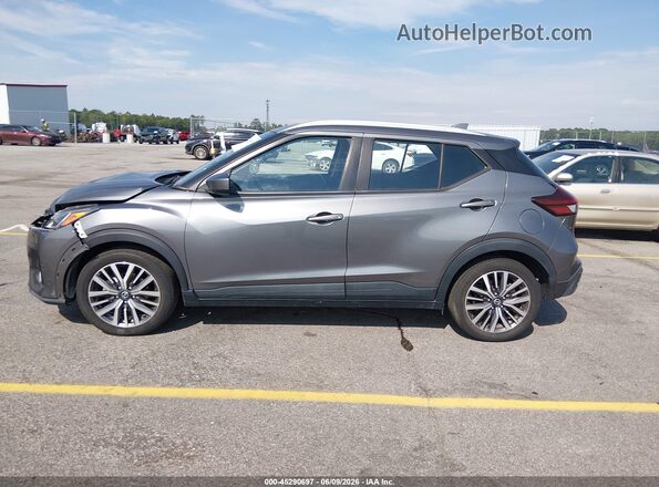 3N1CP5CV2ML525893 2021 NISSAN KICKS Gray 