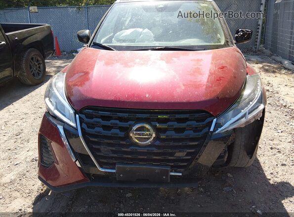 3N1CP5CV2ML538191 2021 NISSAN KICKS Red Rear interior view