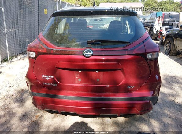 3N1CP5CV2ML538191 2021 NISSAN KICKS Red 