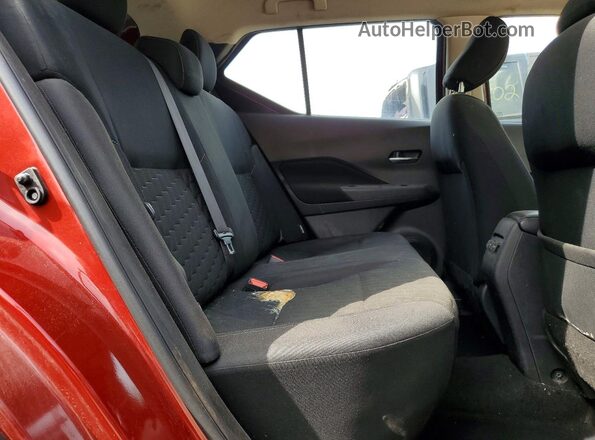 3N1CP5CV2ML543875 2021 NISSAN KICKS Red Вид задніх сидінь