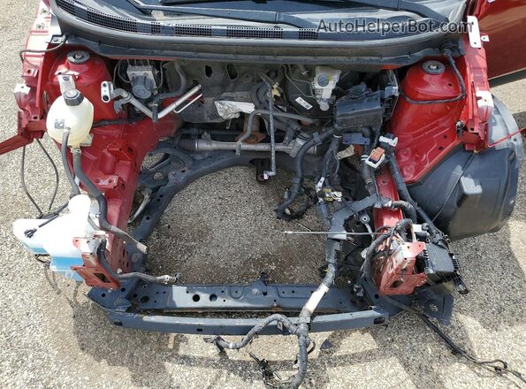 3N1CP5CV2ML543875 2021 NISSAN KICKS Red Вид задньої частини салону