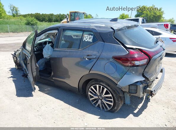 3N1CP5CV2ML552334 2021 NISSAN KICKS Gray უკანა მარცხენა