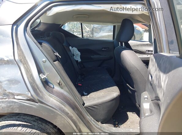 3N1CP5CV2ML552334 2021 NISSAN KICKS Gray VIN კოდის სტიკერის ხედი