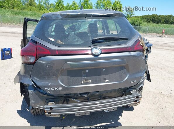 3N1CP5CV2ML552334 2021 NISSAN KICKS Gray სალონის 360-გრადუსიანი ხედი