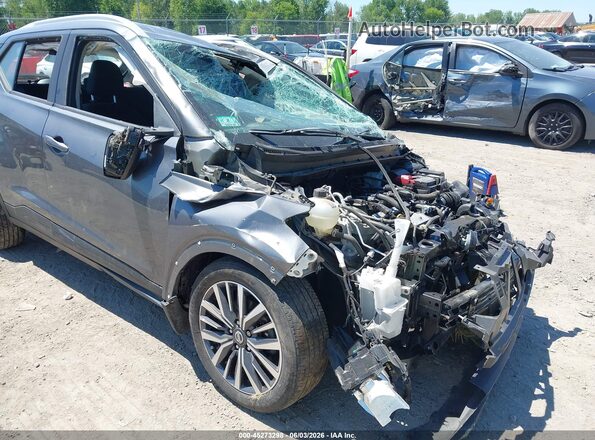 3N1CP5CV2ML552334 2021 NISSAN KICKS Gray 