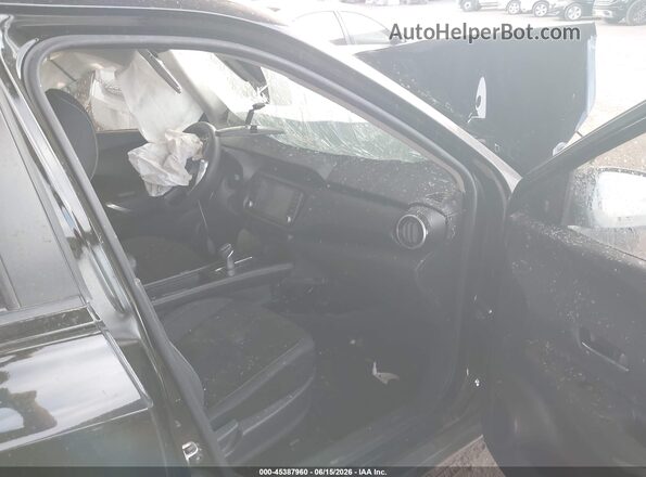 3N1CP5CV2NL508111 2022 NISSAN KICKS Black Вид салону спереду