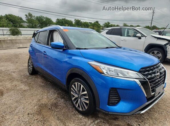 3N1CP5CV2PL474318 2023 NISSAN KICKS Blue 