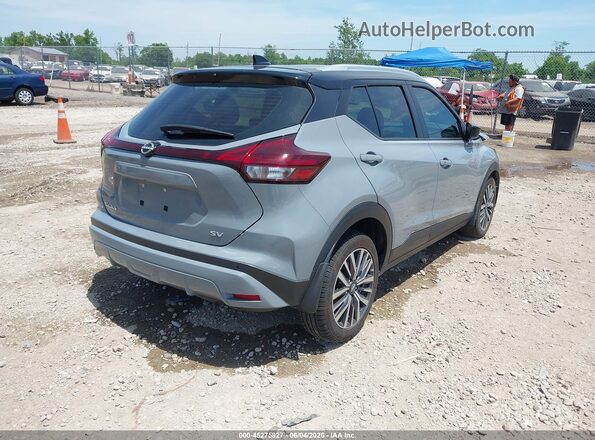3N1CP5CV2PL522089 2023 NISSAN KICKS Серый Задняя правая четверть