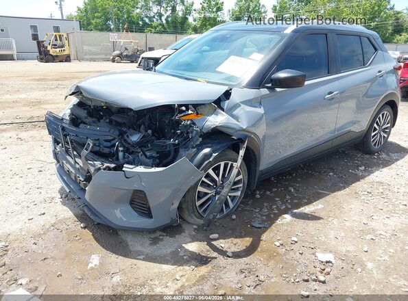3N1CP5CV2PL522089 2023 NISSAN KICKS Серый Вид спереди