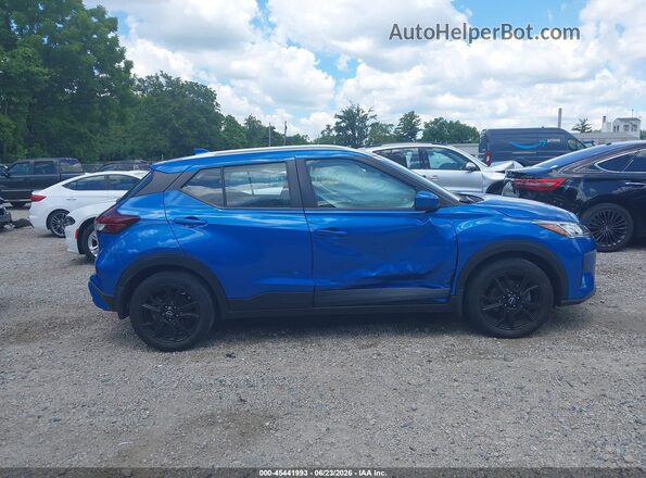 3N1CP5CV2PL565542 2023 NISSAN KICKS Blue Rear interior view