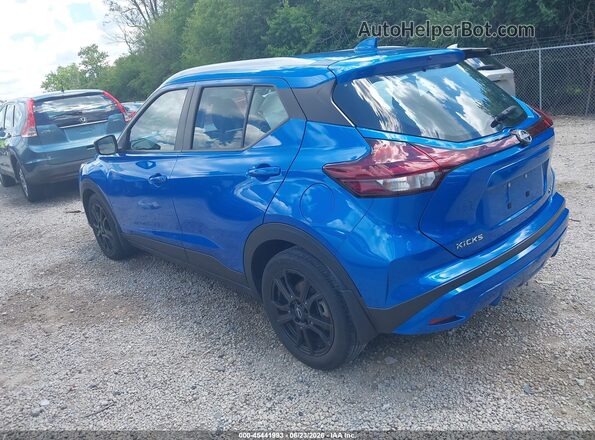 3N1CP5CV2PL565542 2023 NISSAN KICKS Blue Rear left