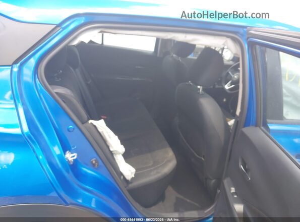3N1CP5CV2PL565542 2023 NISSAN KICKS Blue VIN sticker view